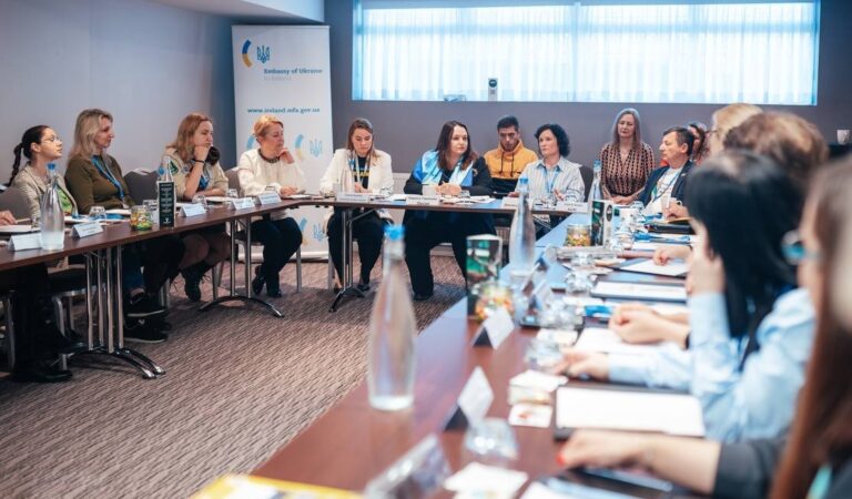 first large-scale meeting of representatives of Ukrainian organizations and proactive public figures of Ireland.