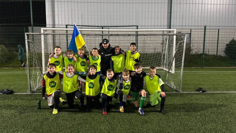 Our children’s team FOUN Kerry showed true cohesion and unity